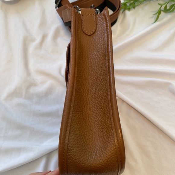 Botkier Coffee and Gunmetal Valentina Leather Crossbody Bag - Picture 7 of 17